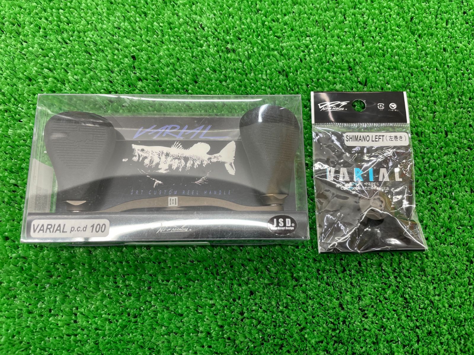 枚 WCZ×DRT バリアル 100 マットブラウン シマノ左ナットセット