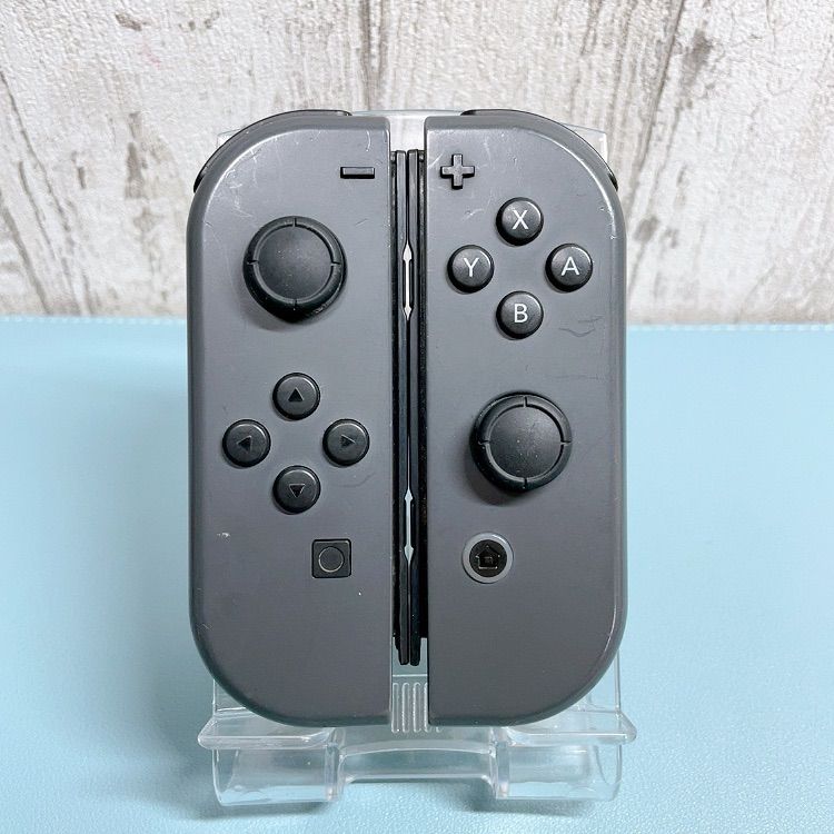 準美品 人気カラー 廃盤グレー Switch 左右 ジョイコンJoy-Con