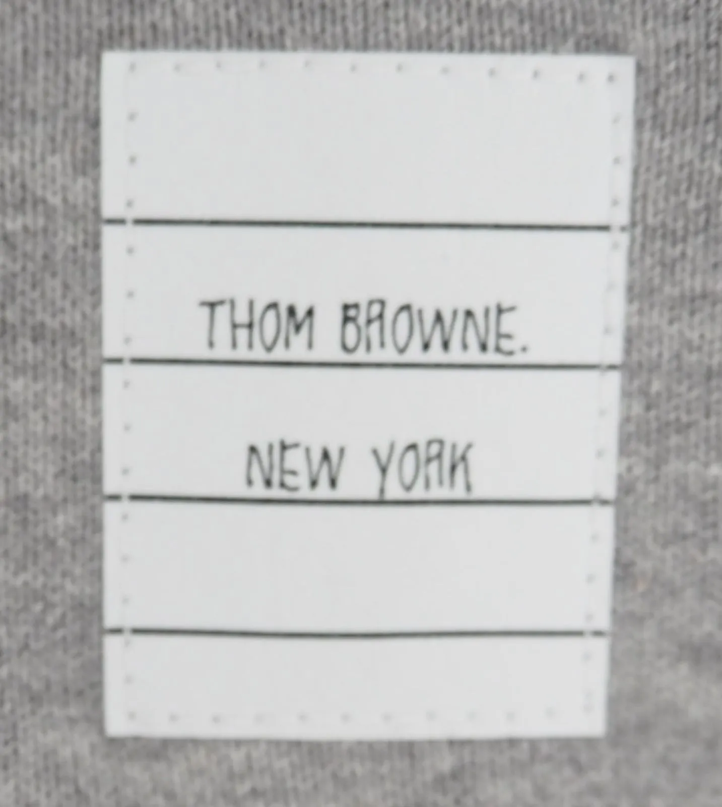 THOM BROWNE/トムブラウン 4bar クラシック ジップアップパーカー 