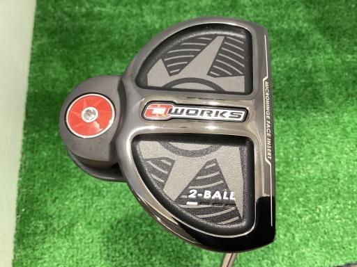 オデッセイ O WORKS 2 BALL 34インチ パター PT スチール フレックスその他 メンズ 男性用 右利き 右用 Bランク ゴルフクラブ