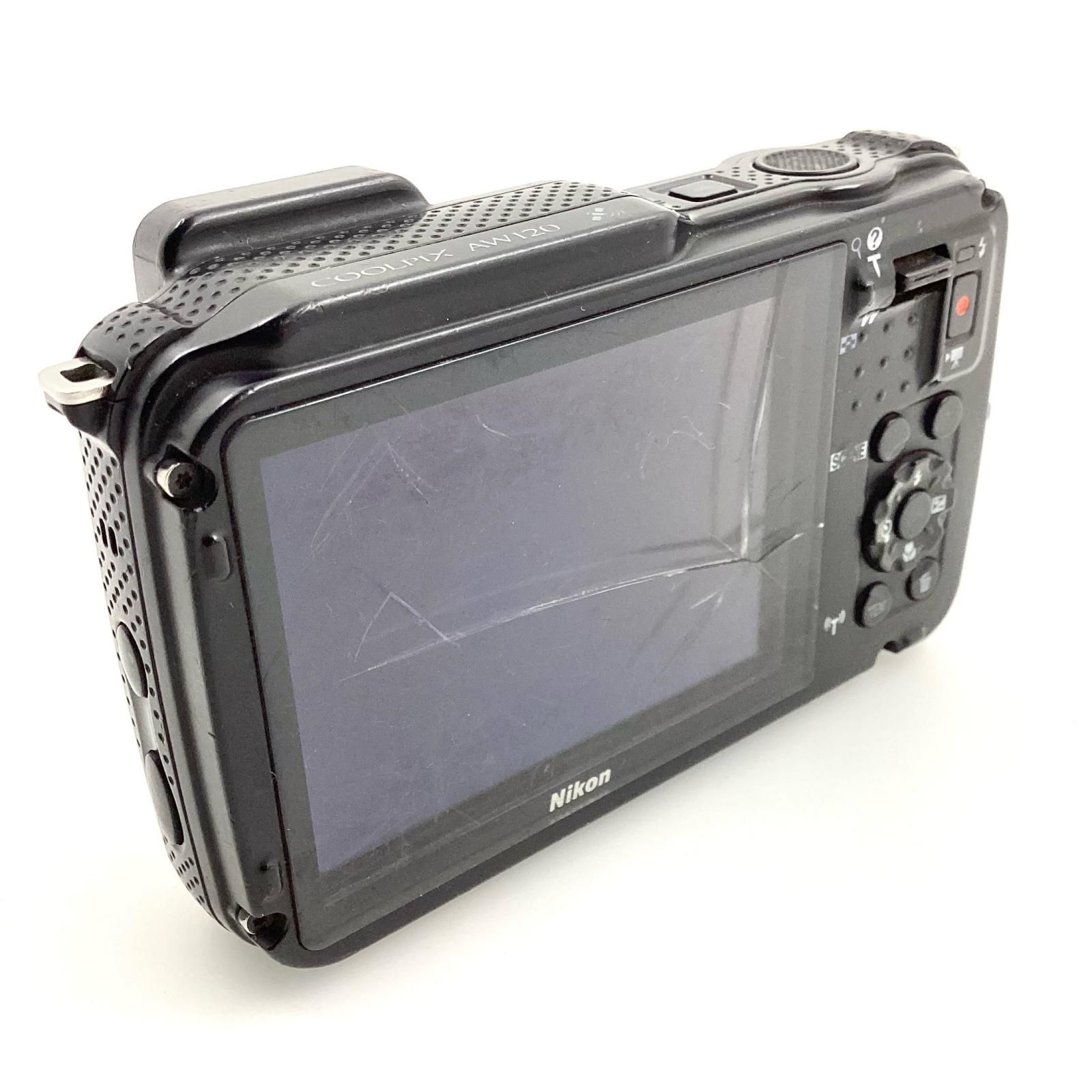 最速発送】Nikon コンパクトデジタルカメラ COOLPIX AW120[ブラック 