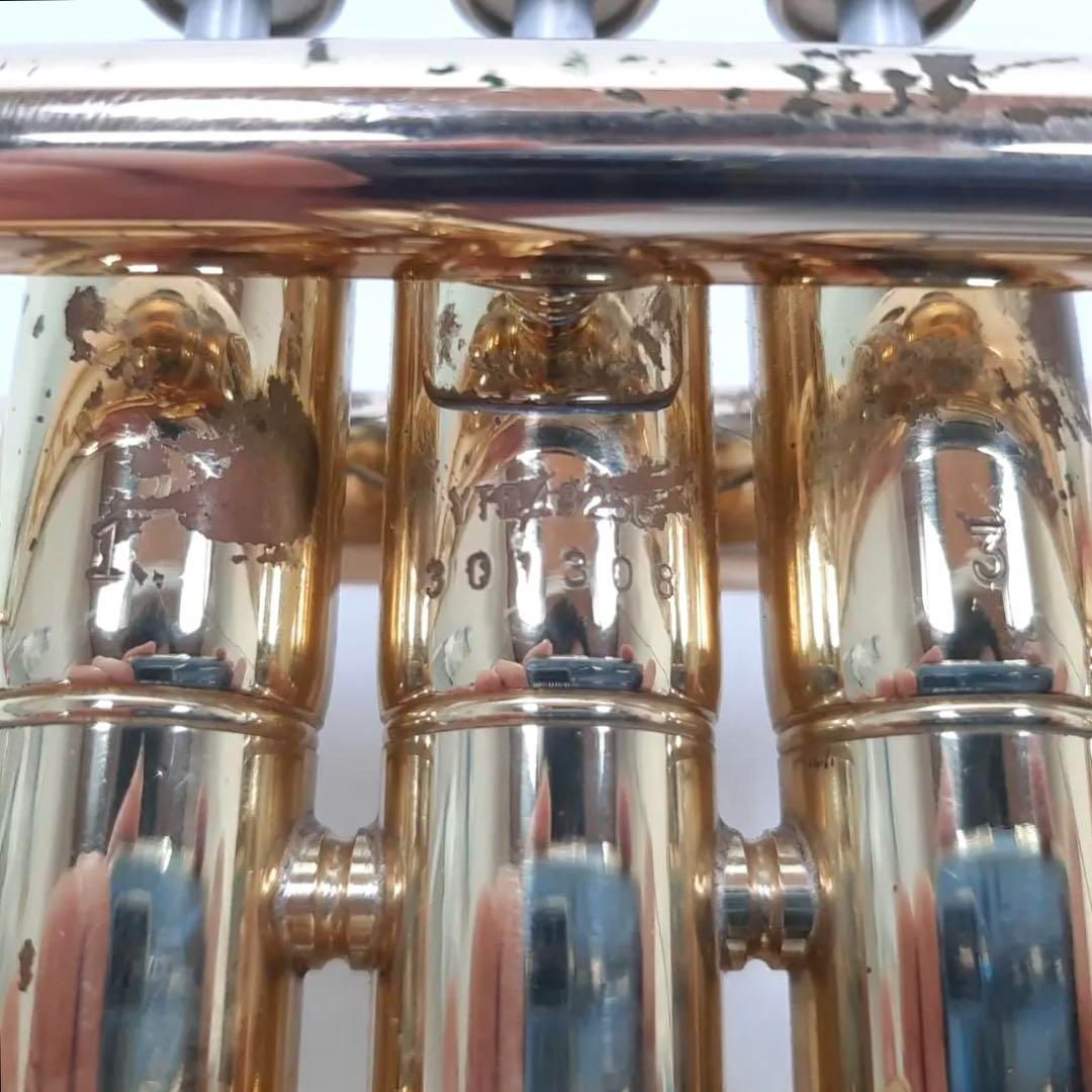 YAMAHA YTR-4325Gトランペット 純正ケース・マウスピース付き YAMAHA YTR-4325Gトランペット 純正ケース・マウスピース2本付き