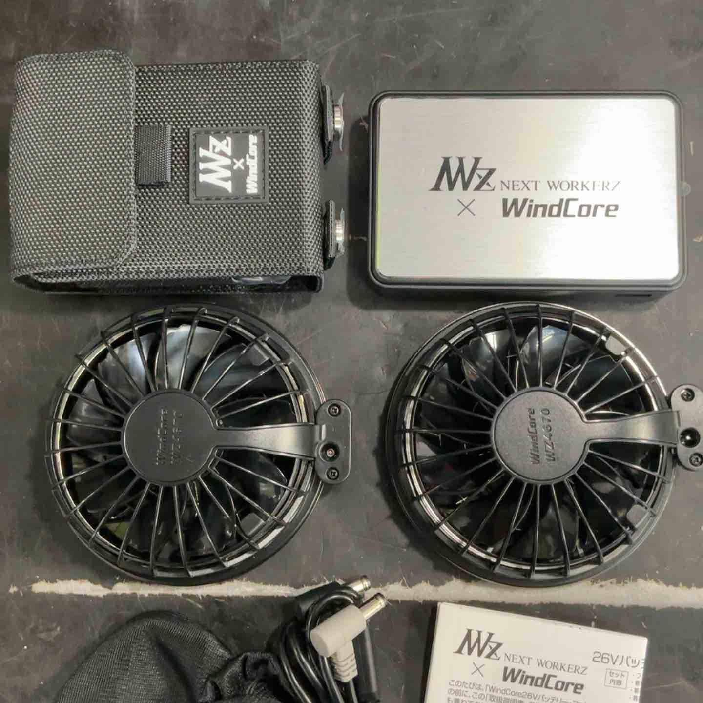 WindCore/ウィンドコア 26V バッテリー・ファンセット WZ4670【草加店