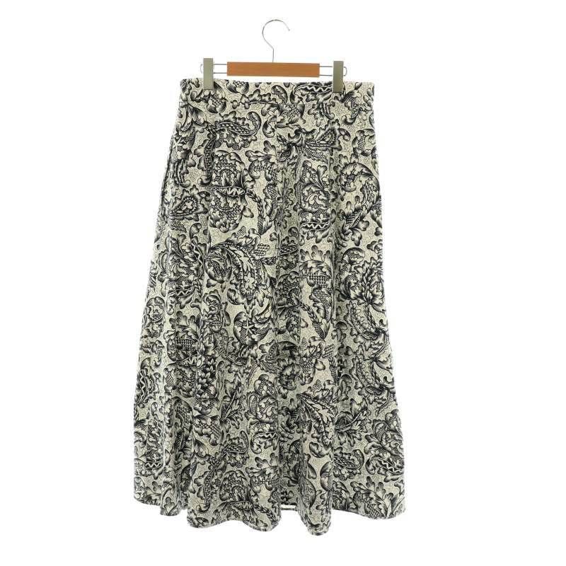 MaxMara マックスマーラ　マンダラ模様　タックフレアースカート マックスマーラ ウィークエンドライン MAX MARA WEEKEND LINE