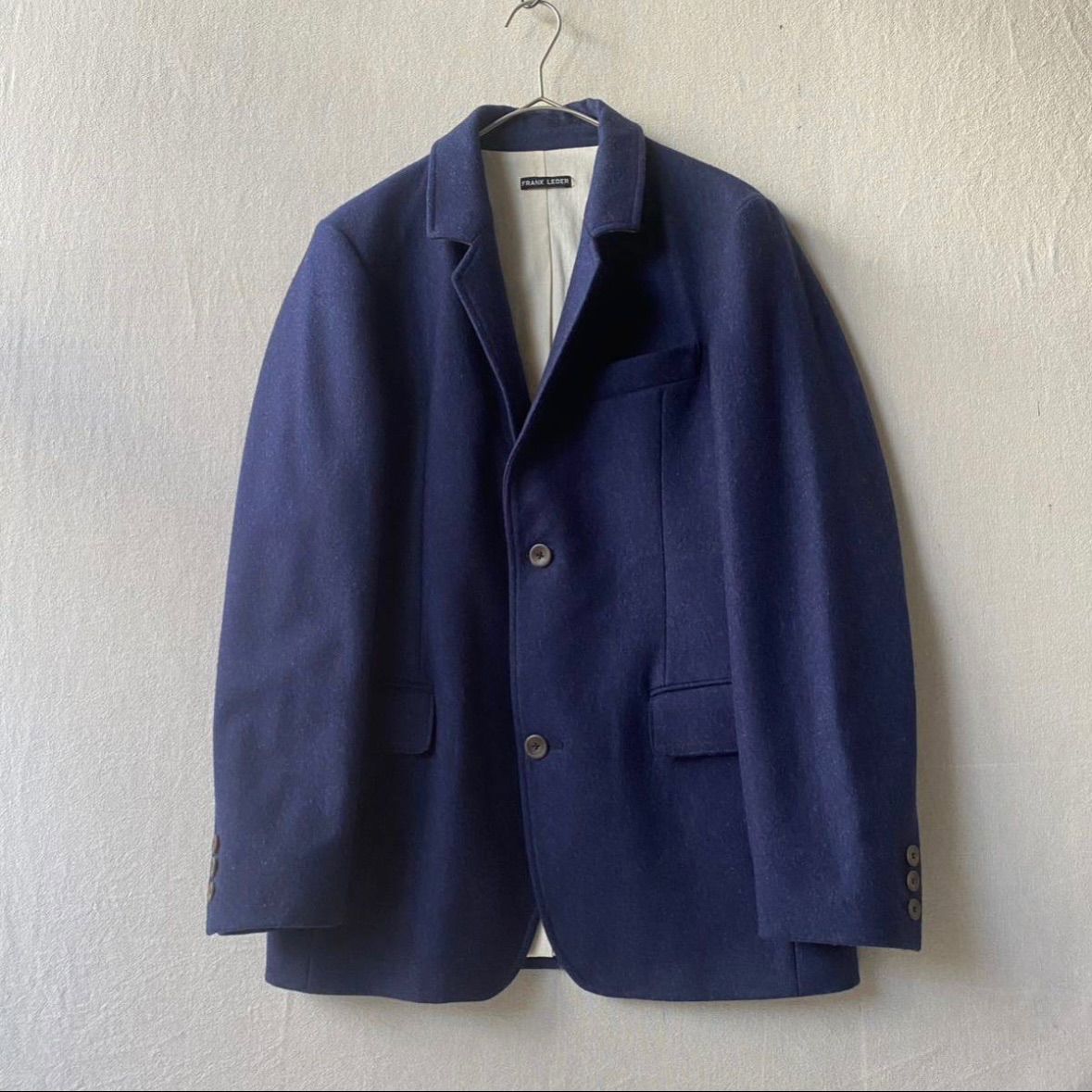 ドイツ製？ ウールブルゾン CLEL】Wool Blend Tech Melton 2Way