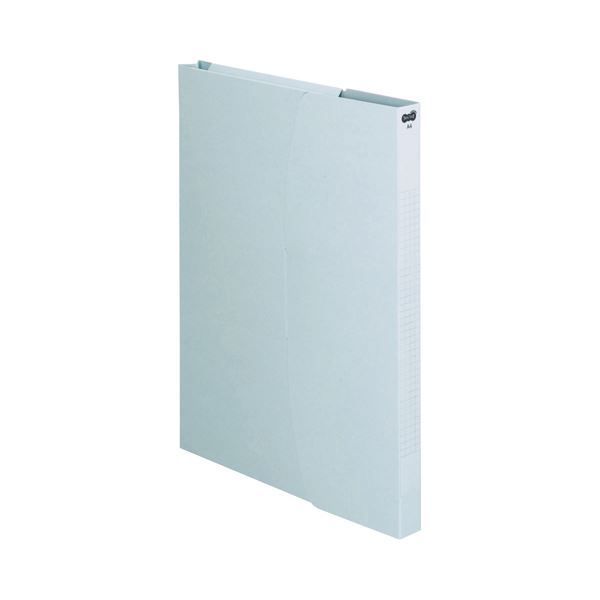 (まとめ) TANOSEE ケースファイル A4タテ230枚収容 背幅23mm ブルー 1セット(12冊:3冊×4パック) 【×10セット】