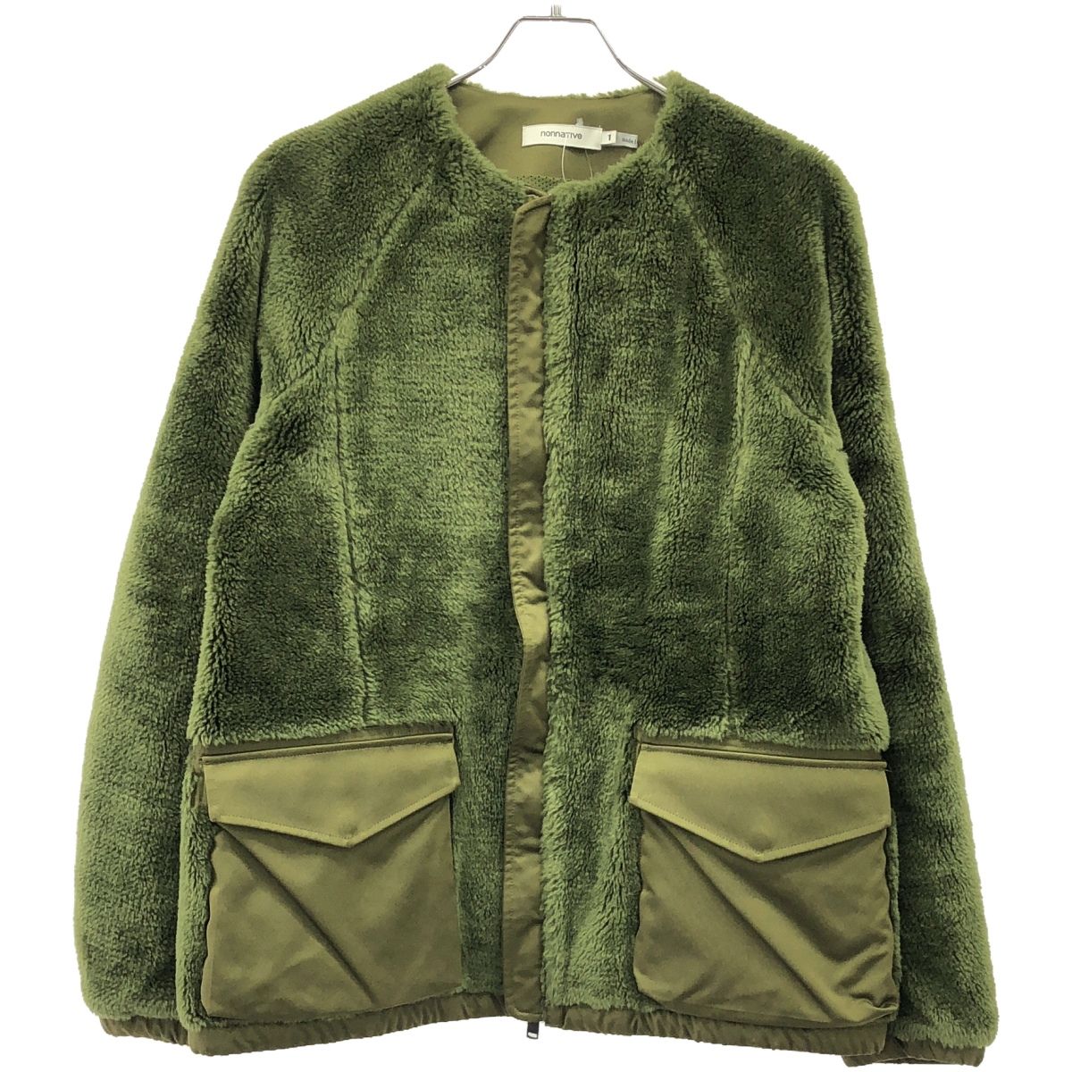 nonnative ノンネイティブ 17AW TROOPER CARDIGAN ACRYL HIGH PILE