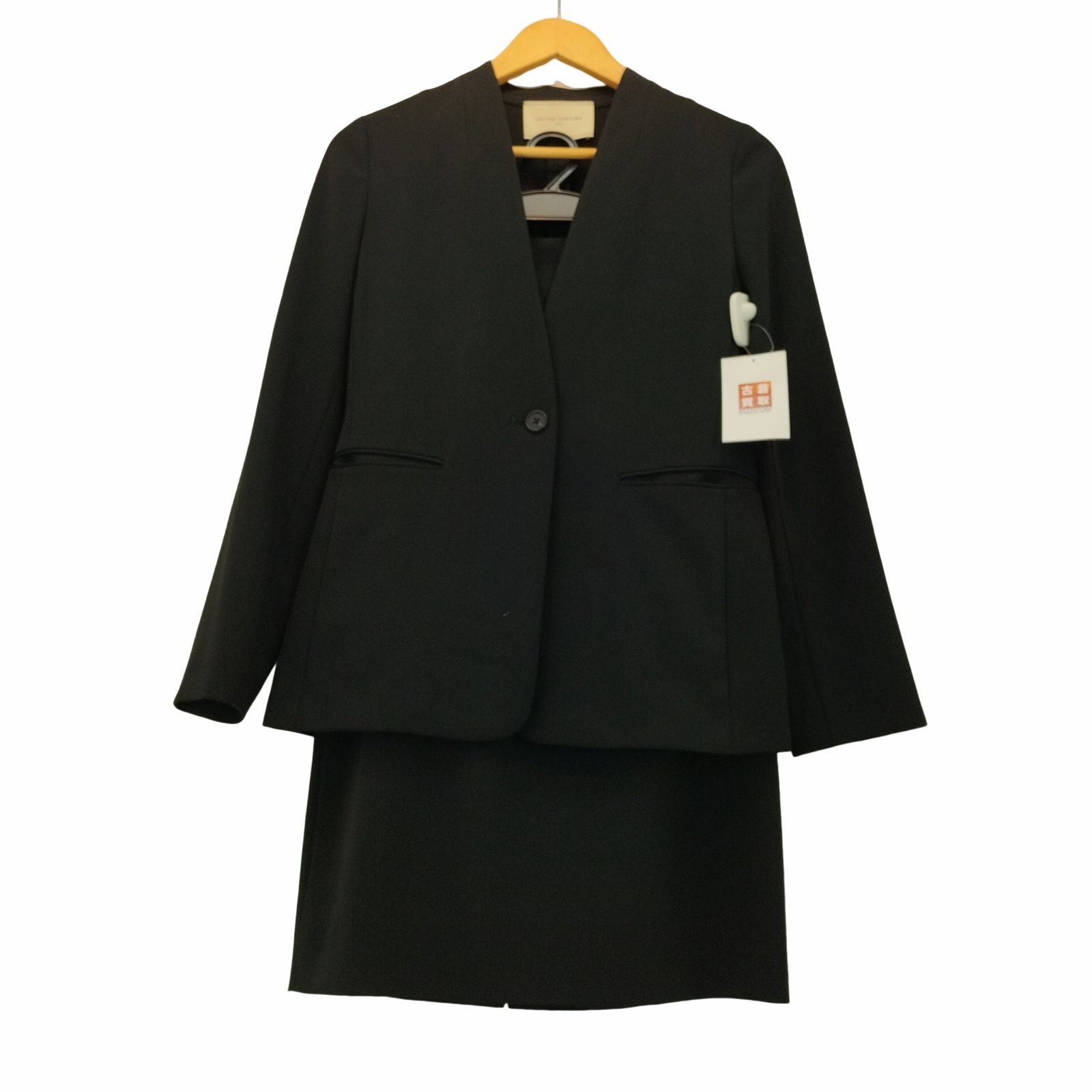 ユナイテッドアローズ UNITED ARROWS ノーカラー1Bジャケット