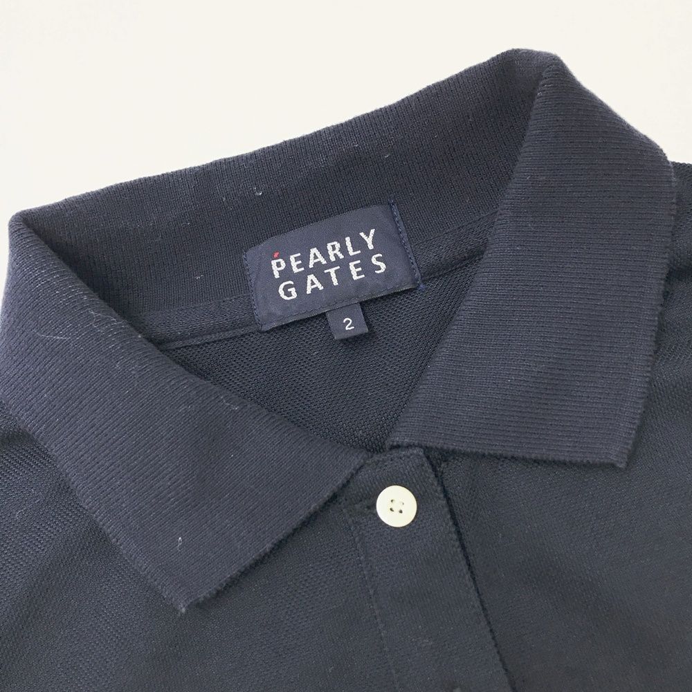 サイズ：2 PEARLY GATES パーリーゲイツ 半袖ポロシャツ ニコちゃん
