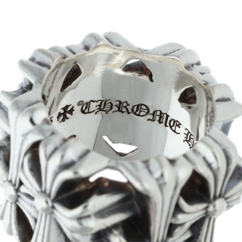 【最終値下げ】CHROME HEARTSスクエアセメタリーリングシルバー21号 インボイスあり21号CHROME HEARTS クロムハーツ セメタリー