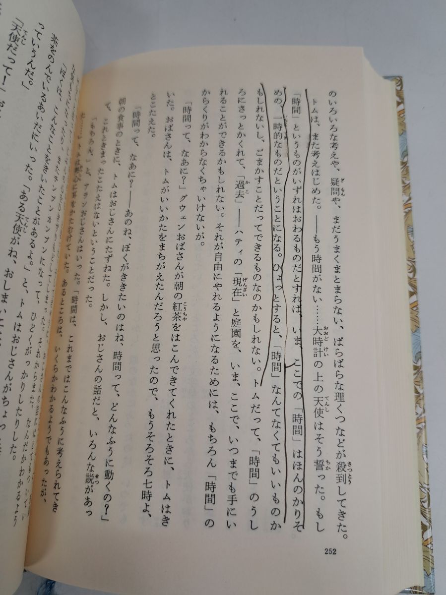 30冊セット トムは真夜中の庭でのみ5ページ程にライン引き