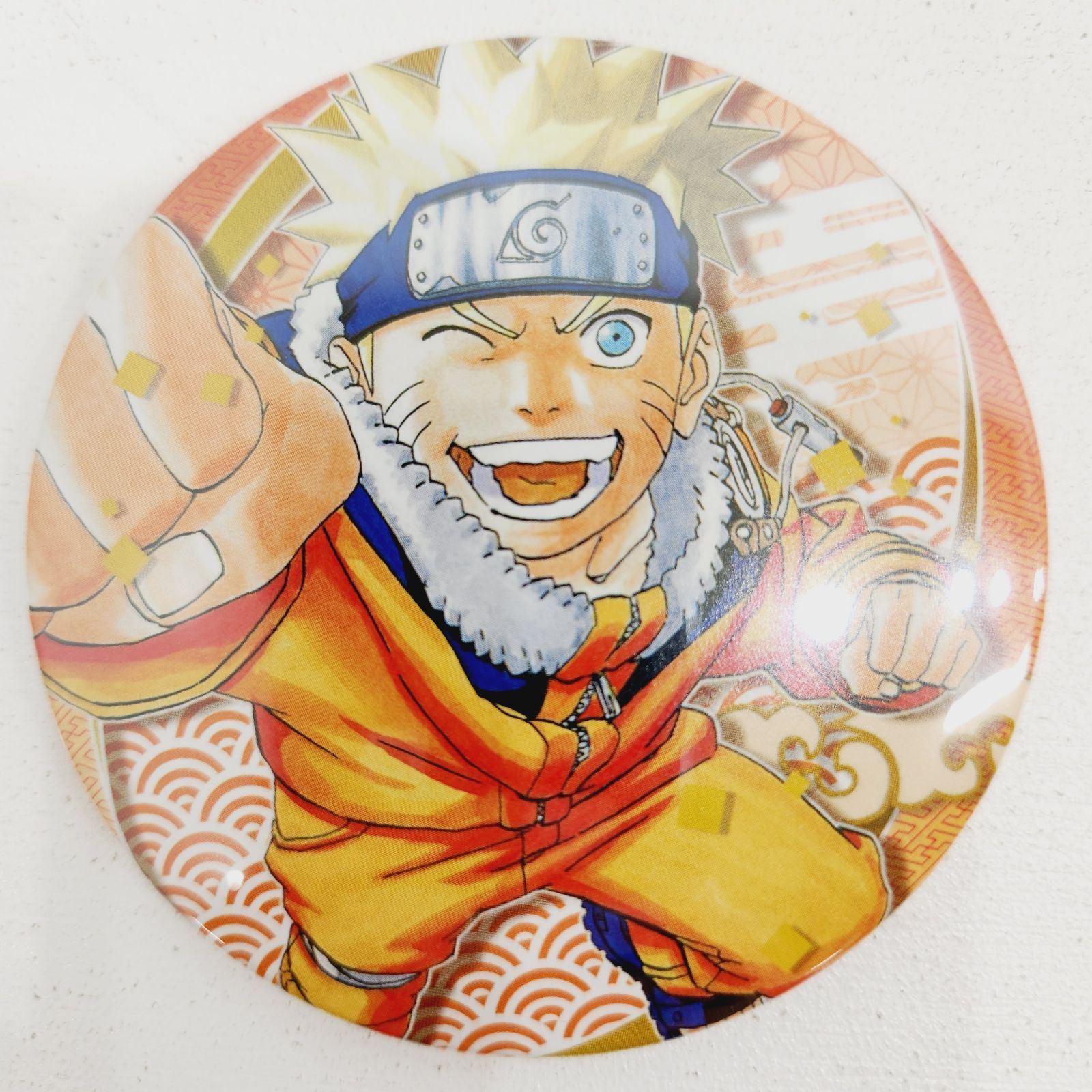 小牧店】本体のみ 新作歌舞伎 NARUTO うずまきナルト 缶バッジ