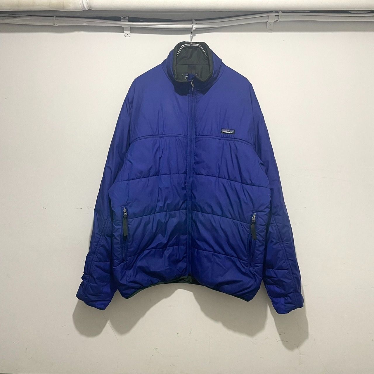 00年製 PATAGONIA FIREBALL JACKET “BLUE” UT-0908-03 袖リペアあり 