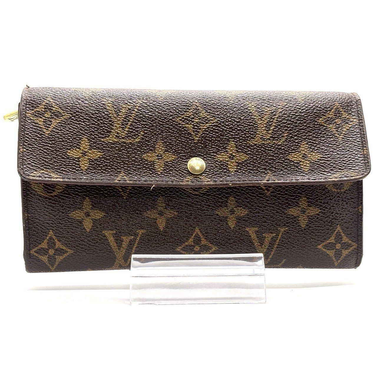 時を刻む洗練美】 LOUIS VUITTON ルイヴィトン 長財布 モノグラム