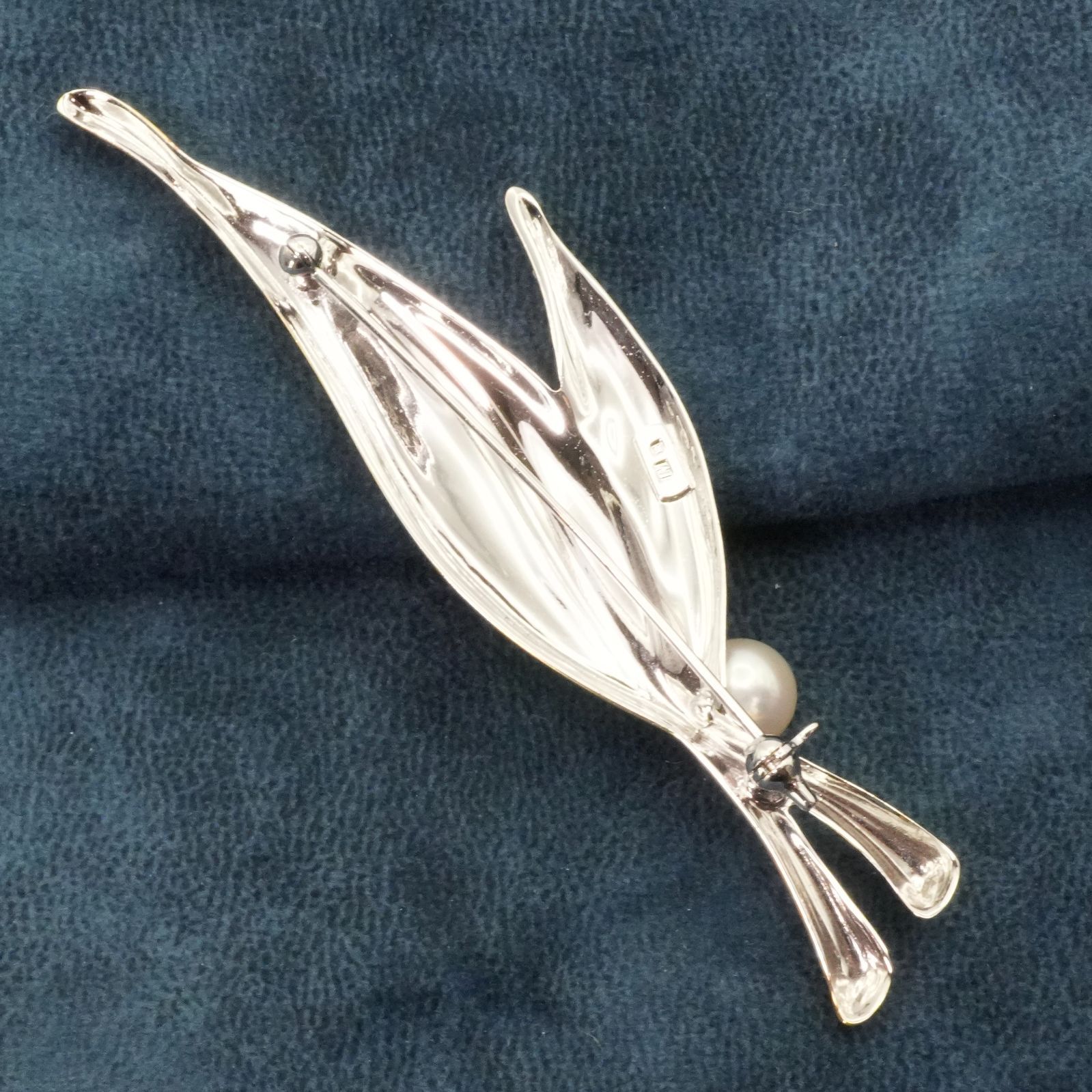 ミキモト 植田いつ子 コンビ ブローチ リーフ パール/25-1202M - メルカリ