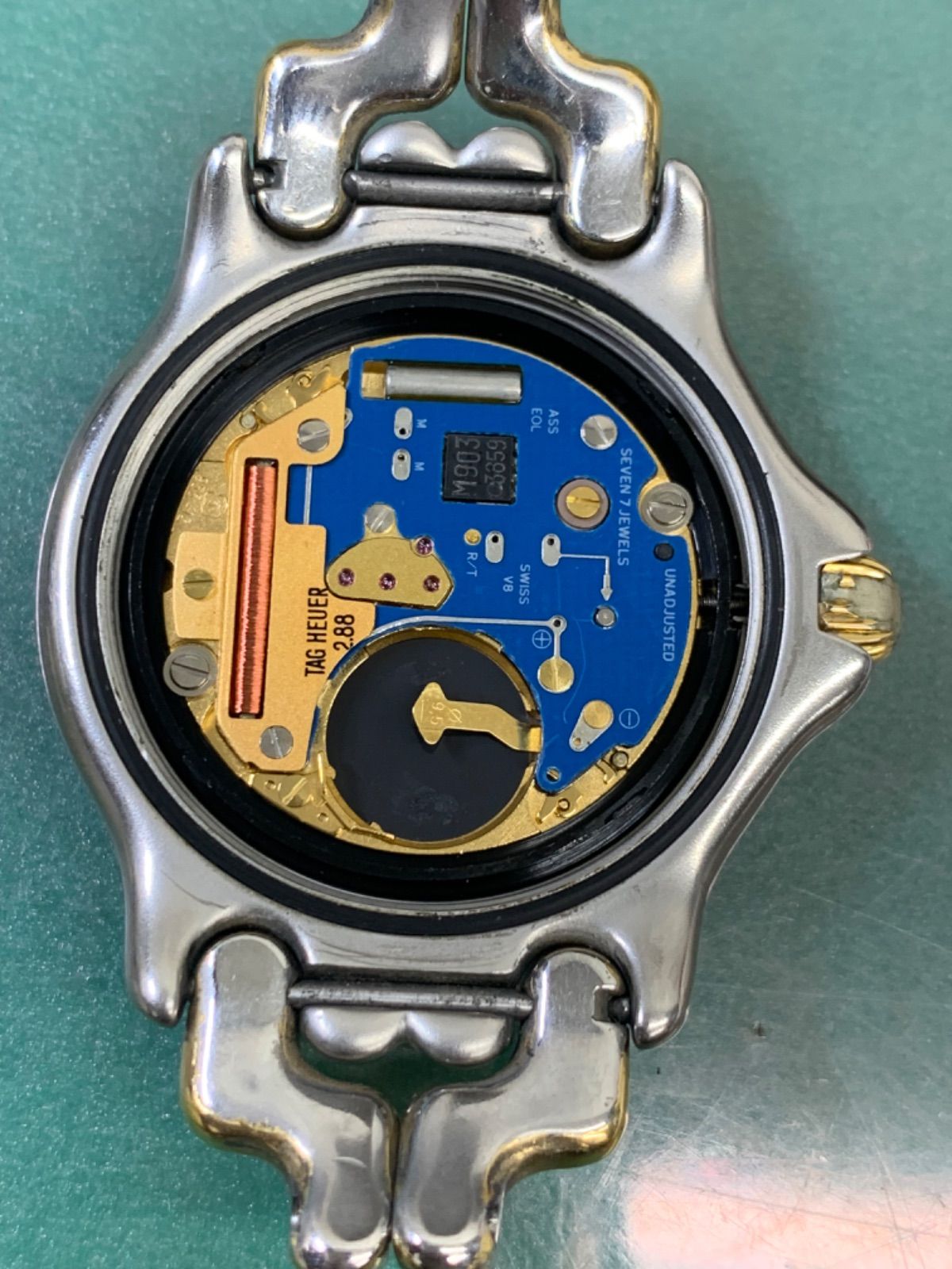 R6-5380 中古品タグホイヤー  S05.013M　ジャンク品