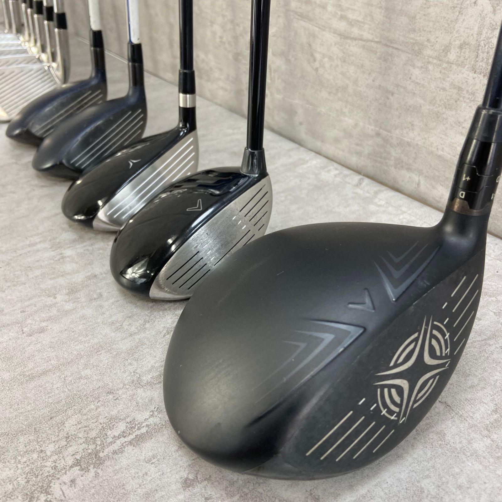 Callaway　キャロウェイ Mizuno　ミズノ　メンズゴルフ13本セット　右利き用　キャディバッグ　ヘッドカバー　初心者おすすめ　入門用