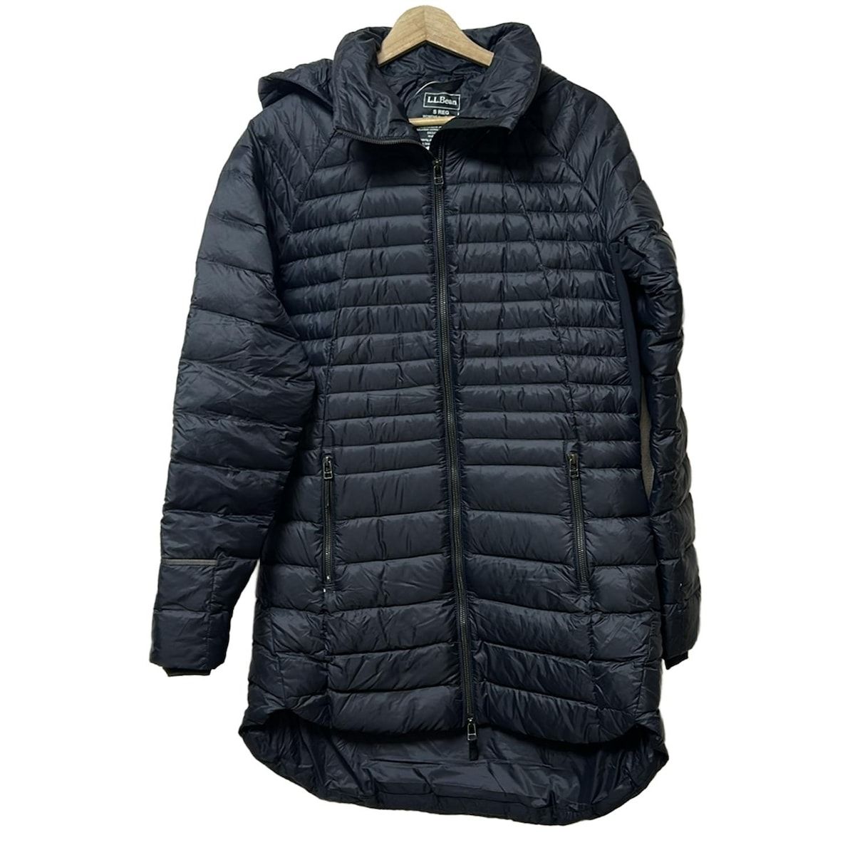 L.L.Bean エルエルビーン ダウンコート サイズS レディース - 黒 長袖 冬