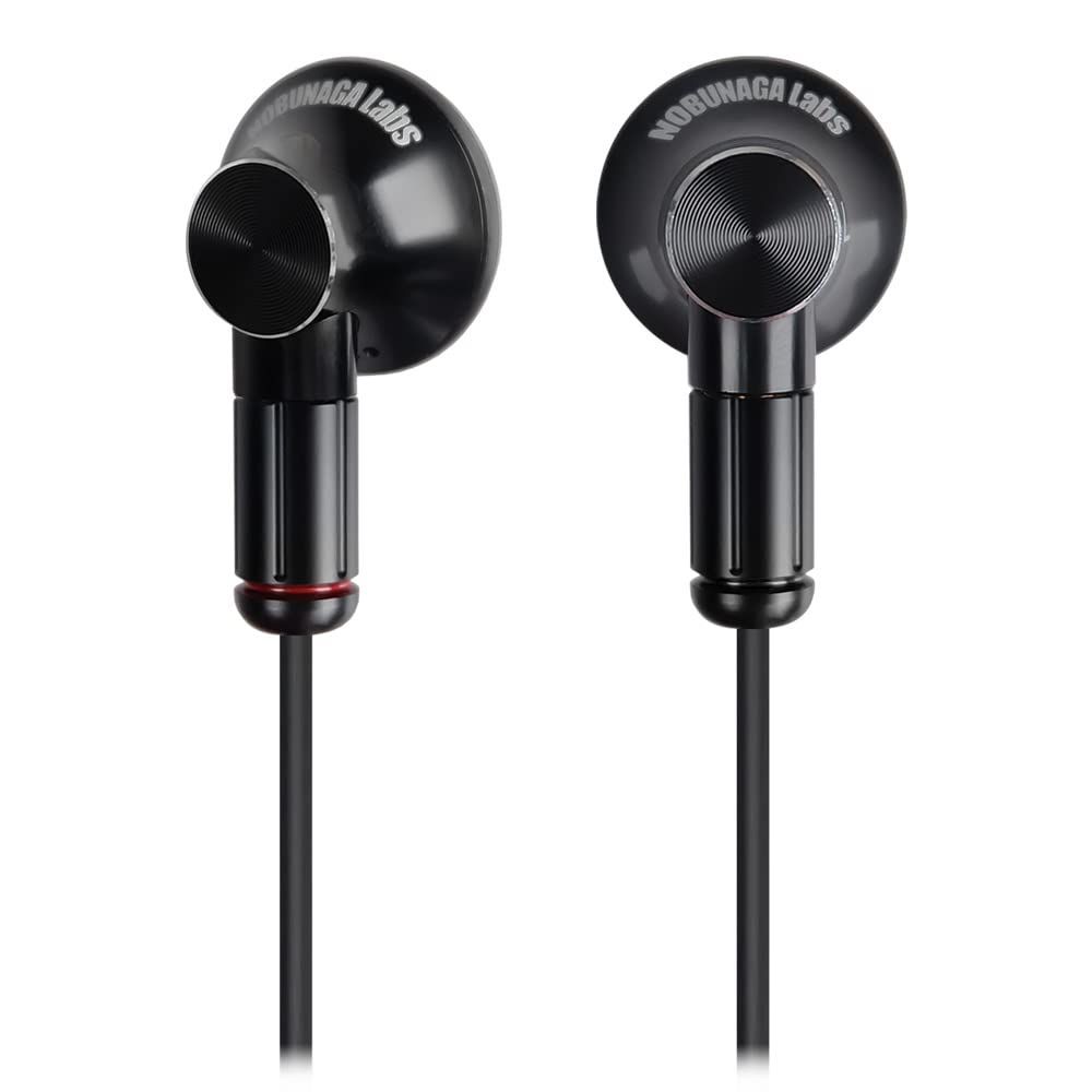 新着商品 鶯 うぐいす インナーイヤー型イヤホン ブラック MMCX対応 Labs NOBUNAGA WiseTech
