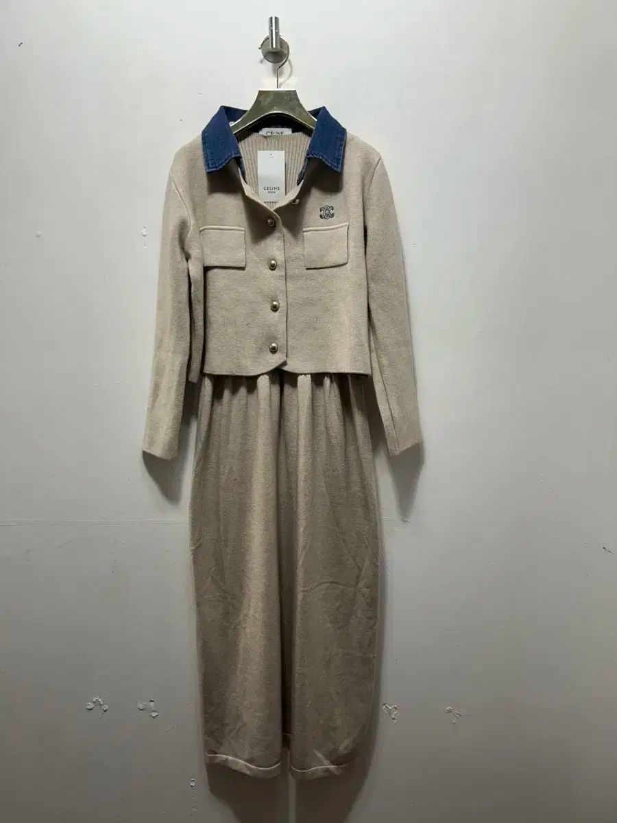 Celine セリーヌ レディース ニット カーディガン ONE PIECE セットアップ