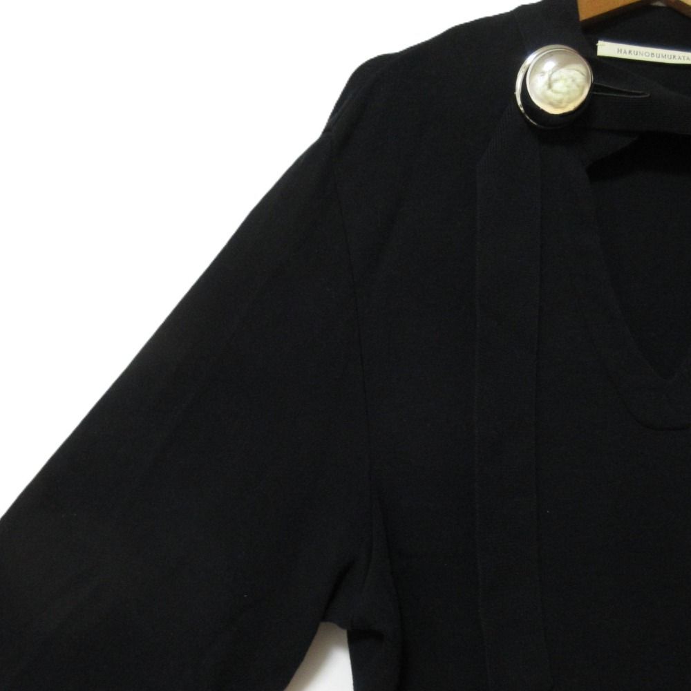 HARUNOBU MURATA IRENA 黒　ボウタイ　36 HARUNOBU MURATA IRENA 黒 ボウタイ 36 IRENA(36 DARK GREY): HARUNOBU