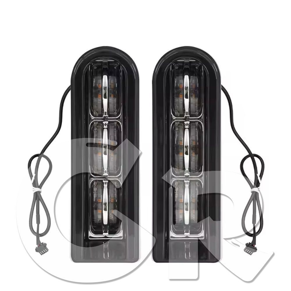 ハーレー ダビッドソン ツーリング ロードキング FLHTK FLTRU 2014-2025年式モデル LED ウインカー リアテール LEDインサートライト サドルバッグフィラーサポート アクセントフェンダーランプ ブラック パーツ カスタム アクセサリー
