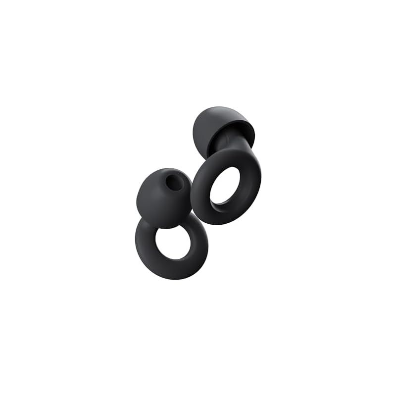 Loop Quiet 耳栓 静かさとリラックスのために 睡眠用 聴覚過敏 機内用 フレキシブルなソフト シリコン製 繰り返し使える聴覚プロテクション 8個 XS･S･M･Lサイズ x 各1セット のイヤチップ ノイズ低減 SNR 24dB N