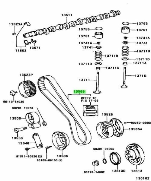 トヨタ 純正 ランドクルーザー 70 コースター タイミング ベルト Belt