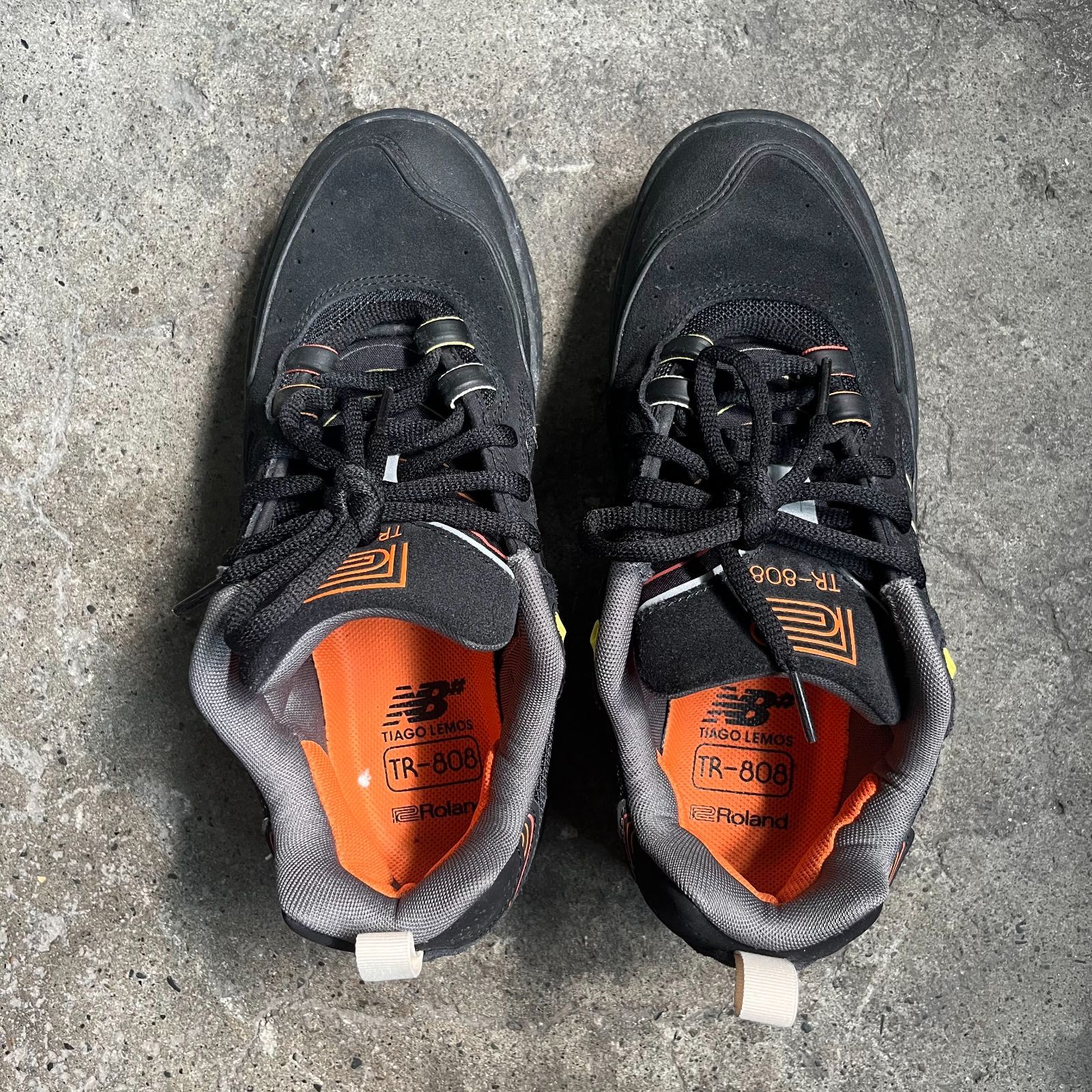 NEW BALANCE × Roland Numeric Tiago Lemos 808 Black/White 27.5cm 