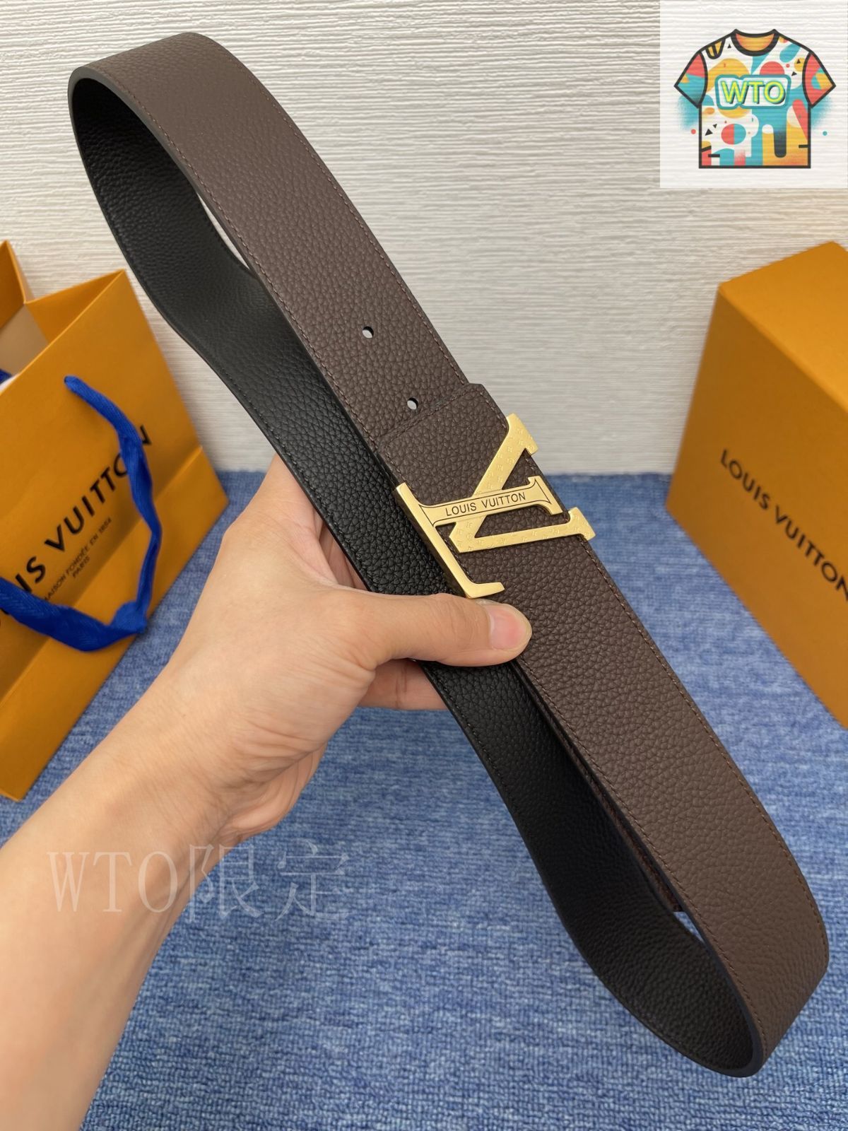 【匿名配送】LOUIS VUITTON  ヴェルニ　ベルト　❤︎ ルイヴィトン スーパーコピーベルト・LV タイ ザ ノット 30MM