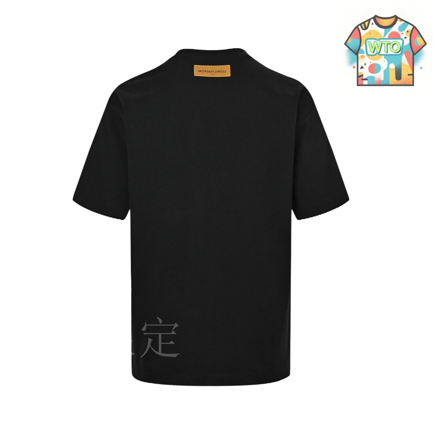 *胸元ロゴが映える！国内発送*【Louis Vuitton】Tシャツ ルイヴィトン 胸にチェーンロゴプリント半袖Tシャツ 7,980円