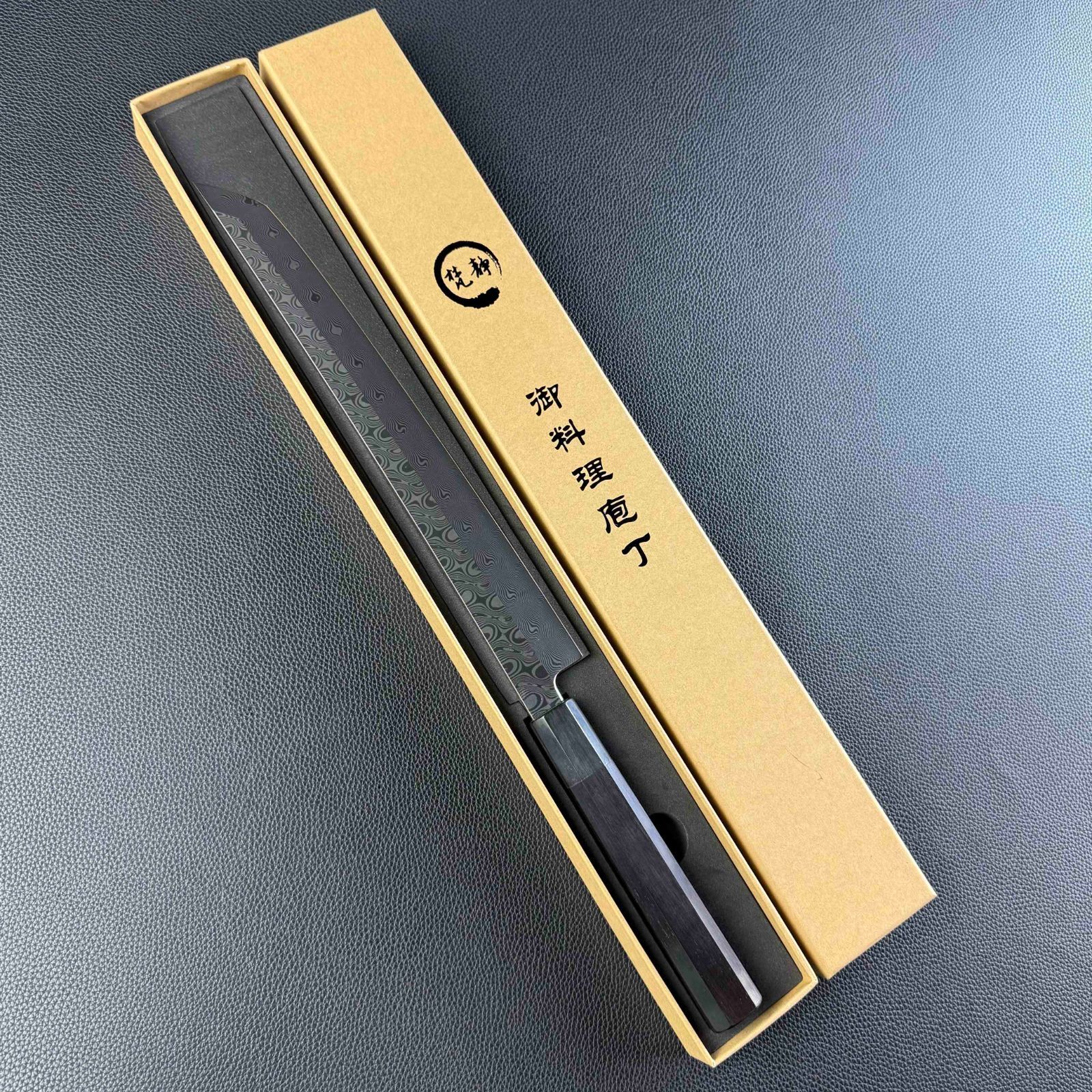 Yahoo!オークション 9495 新品 梵静刃物 視覚的な迫力 ダマスカス 柳刃