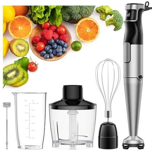 ハンドブレンダー フードプロセッサー 氷も砕ける 1台6役 離乳食 お