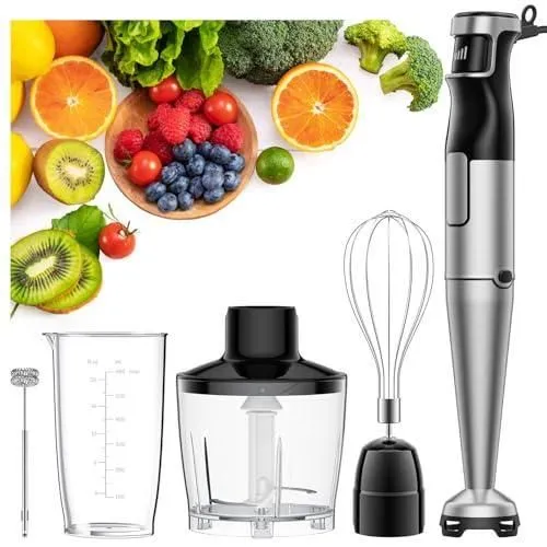 ハンドブレンダー フードプロセッサー 氷も砕ける 1台6役 離乳食 お