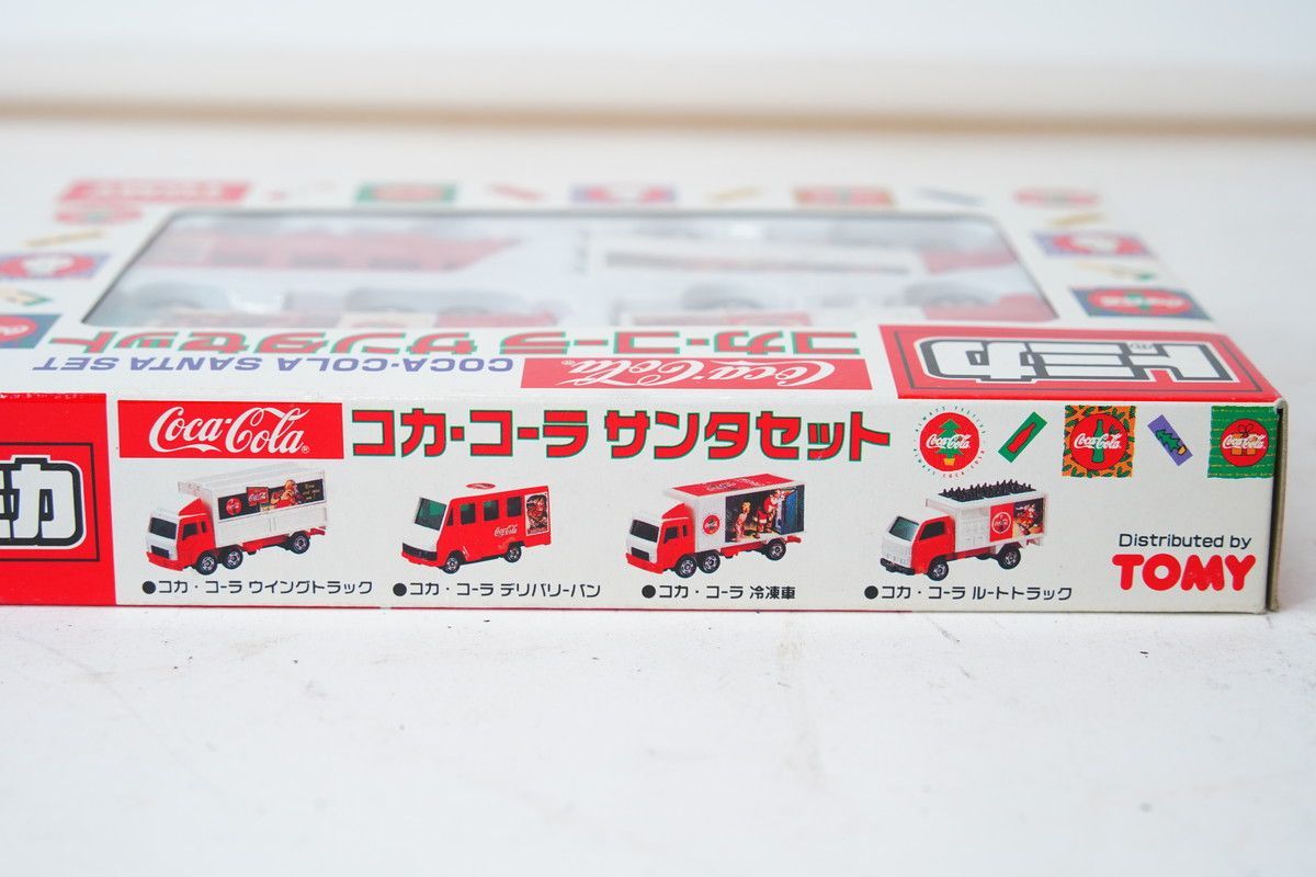 8.19 △ トミカ コカ・コーラ サンタセット クリスマス - メルカリ
