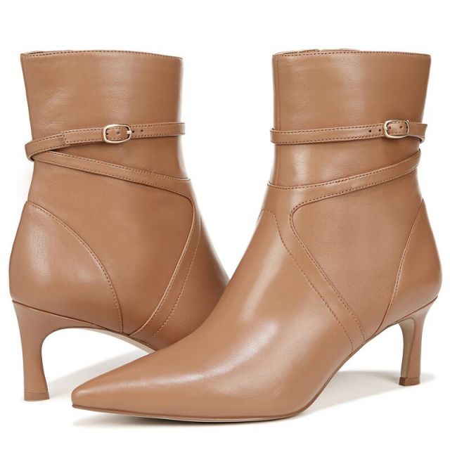 【送料無料】 ナチュライザー レディース ブーツ・レインブーツ シューズ 27 Edit Florette Toffee Beige Leather