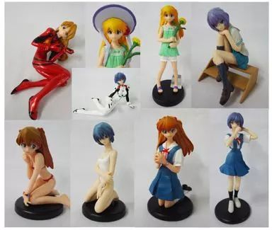 【中古】トレーディングフィギュア 全8種セット 「HGIF 新世紀エヴァンゲリオン 貞本義行コレクション スペシャルエディション」