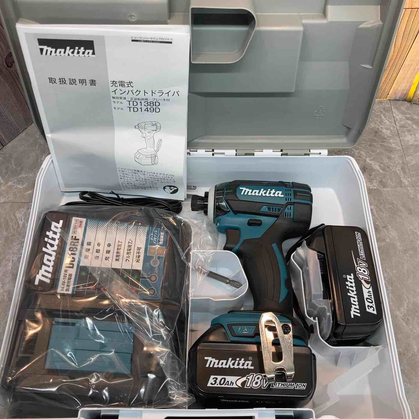 マキタ makita コードレスインパクトドライバー TD149DRFX 八潮店