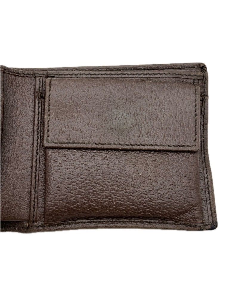 グッチ　二つ折り財布　GGスプリーム　シェリーライン ▽GUCCI グッチ 二つ折り財布 GGスプリーム シェリーライン