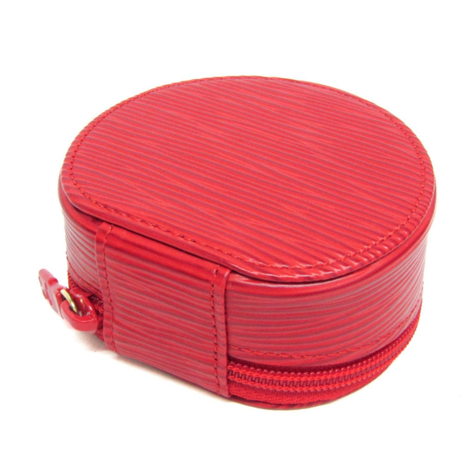 ルイ ヴィトン Louis Vuitton エピ エクランビジュー8 M48227 ジュエリーケース カスティリアンレッド エピレザー