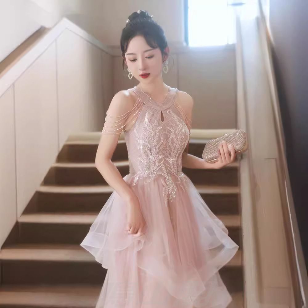 ピンクドレス レディース