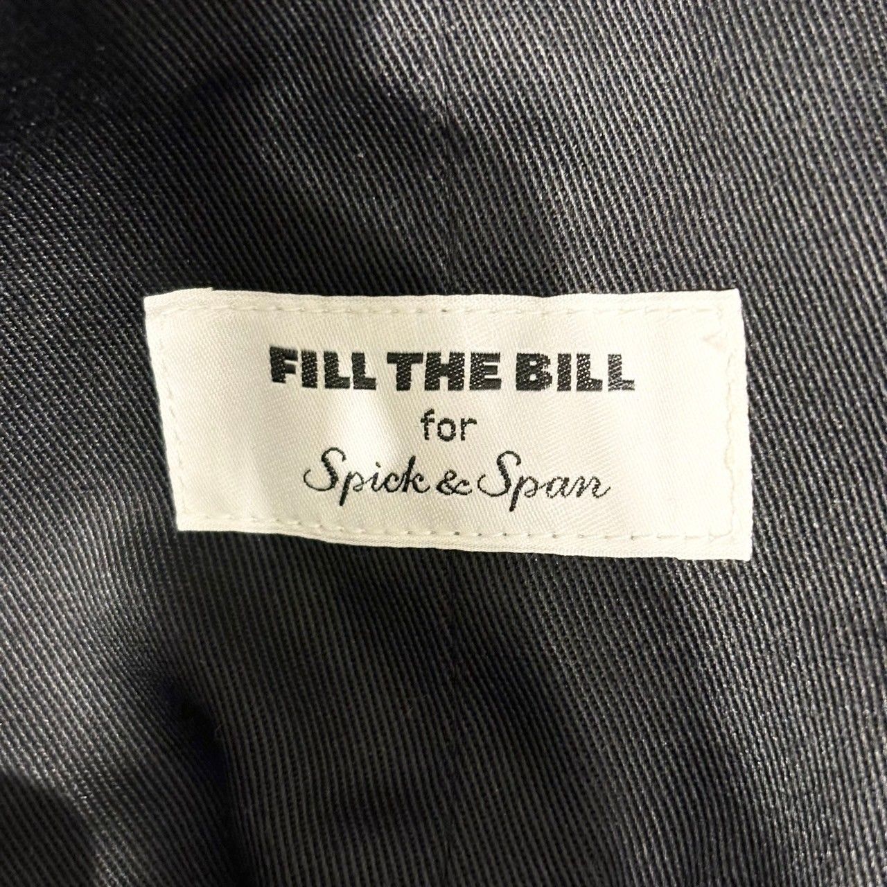 FILL THE BILL × Dickies × Spick & Span ⑤ 21030200108010 ワイド  