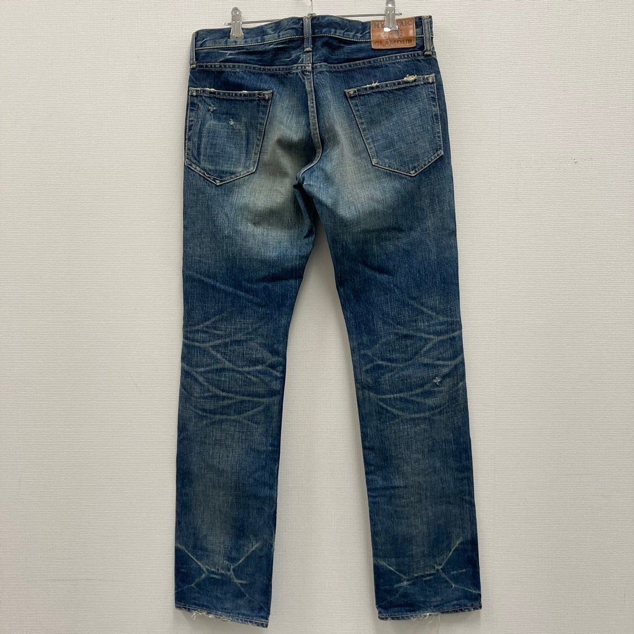 ヒステリックグラマー デニムパンツ 32インチ ブルーデニム ダメージ ヒステリックグラマー デニムパンツ 32インチ ブルーデニム ダメージ