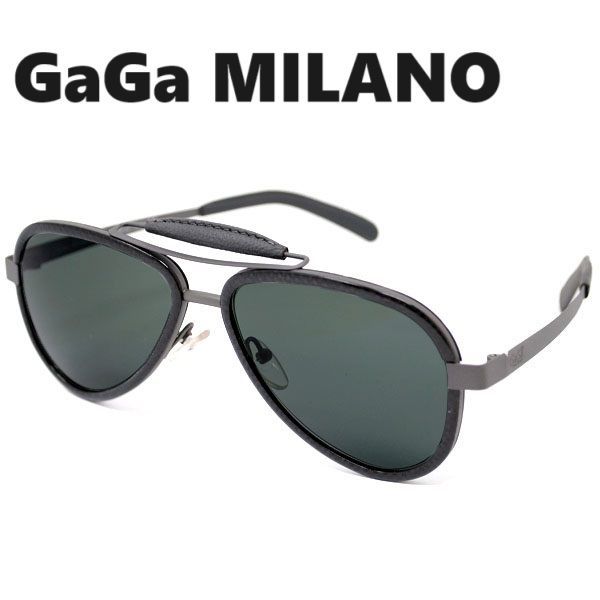 GaGa MILANO ガガミラノ LU54TCGYGYN-GREY サングラス ユニセックス