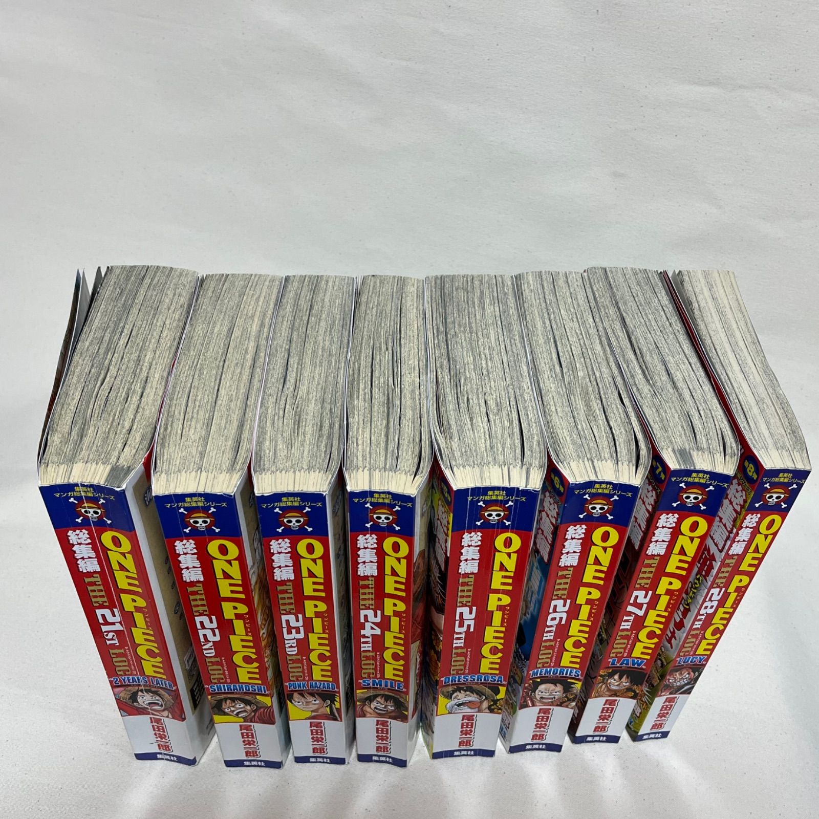 漫画 付録あり ワンピース総集編8冊セットthe 21th～28th
