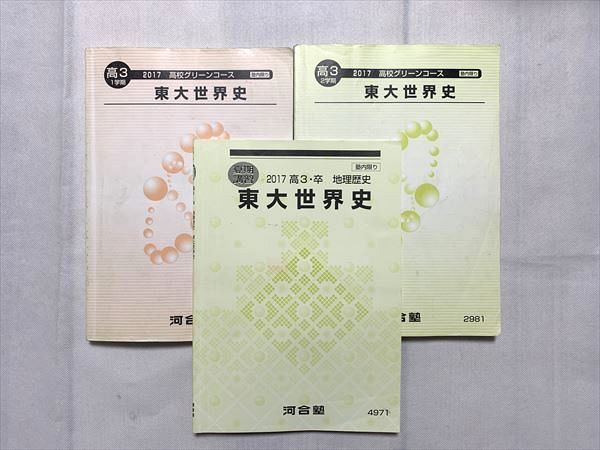 今年の新作から定番まで！ 河合塾 夏期講習 東大世界史 語学・辞書・学習参考書 - www.braidoutdoor.it