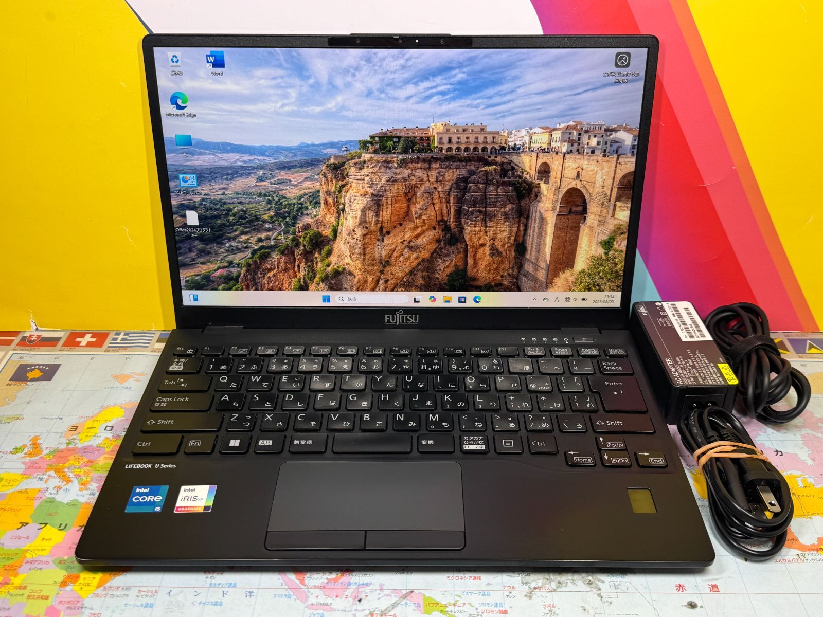 美品】LIFEBOOK U9312/K 16GB i5 2023年 12世代 富士通 Lifebook U9312