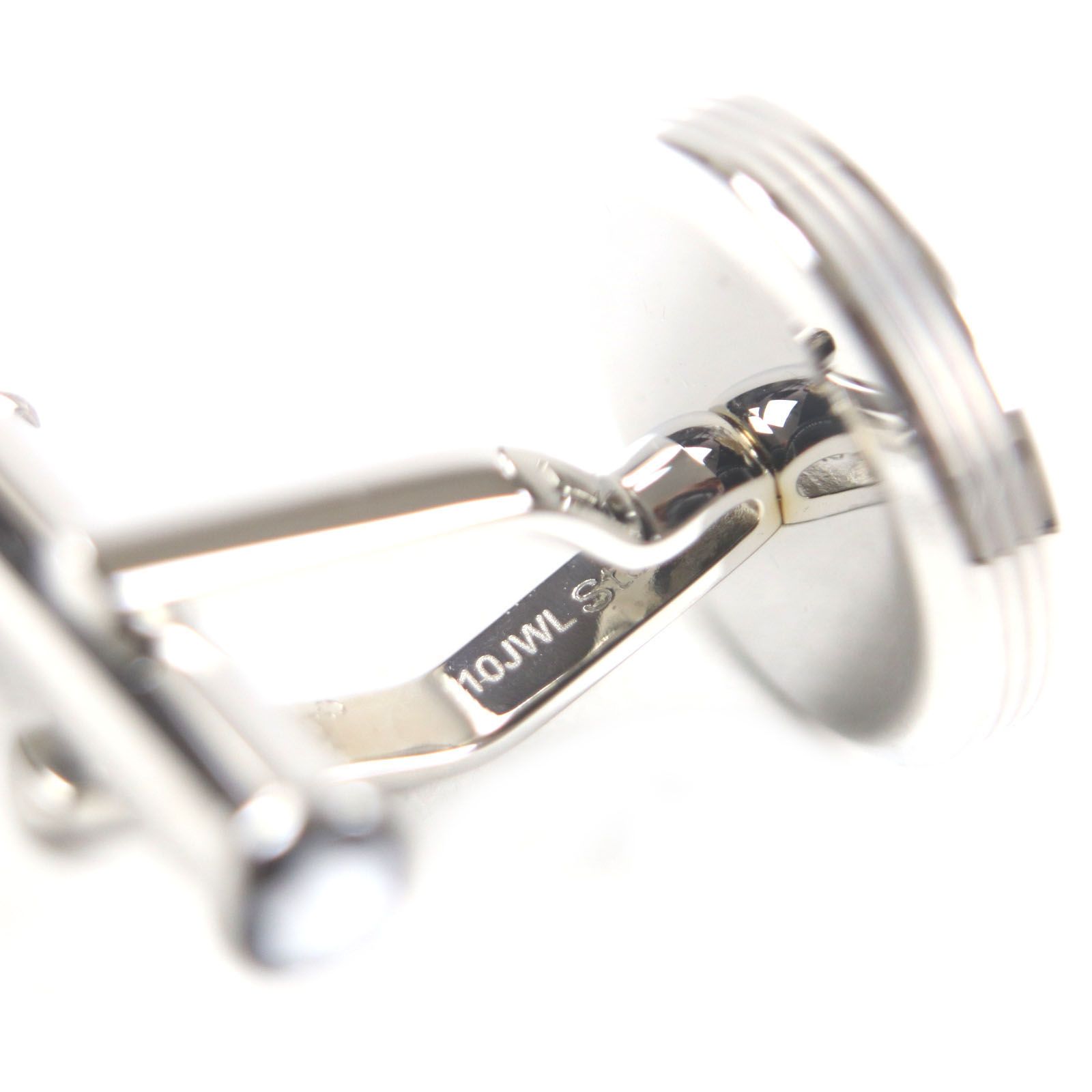 MONTBLANC　スターウォーカー　モンブラン　カフス　ロゴ　シルバー MONTBLANCスターウォーカーモンブランカフスロゴシルバー モンブラン