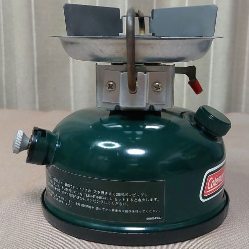 【美品】コールマン シングルバーナー 508A ストーブ　ケース付き Coleman (コールマン) センテニアルストーブ用ケース 508系