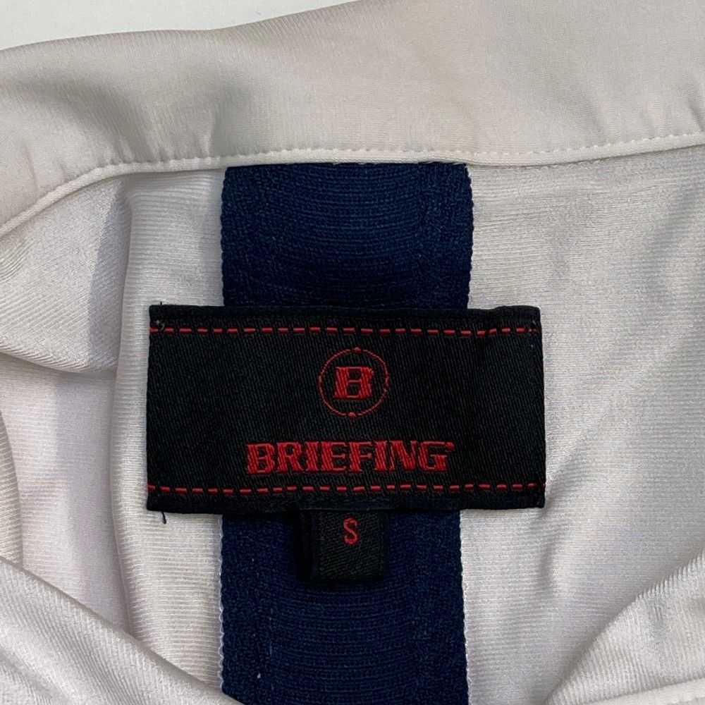 サイズ：S BRIEFING GOLF ブリーフィング 半袖ポロシャツ ボタンダウン